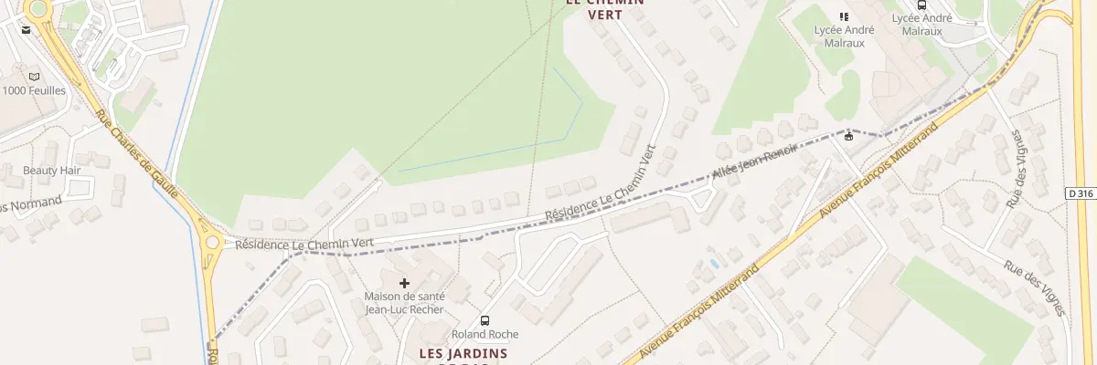 Plan du 83 Res le Chemin Vert au Val d’Hazey