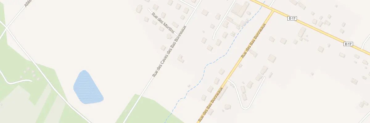 Plan du 1 Rue des Caves des Bas-bonneaux à Mareuil-sur-Cher