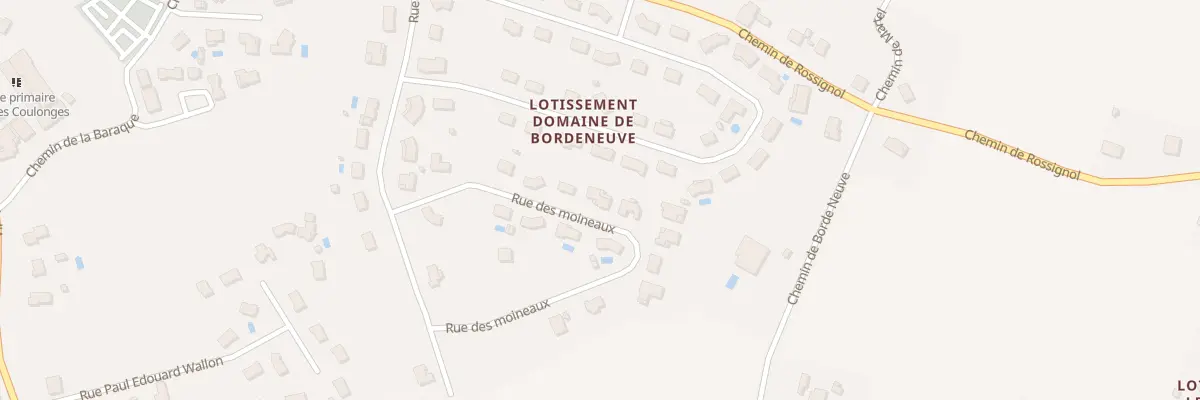 Plan du 67 Rue des Merles à Montauban