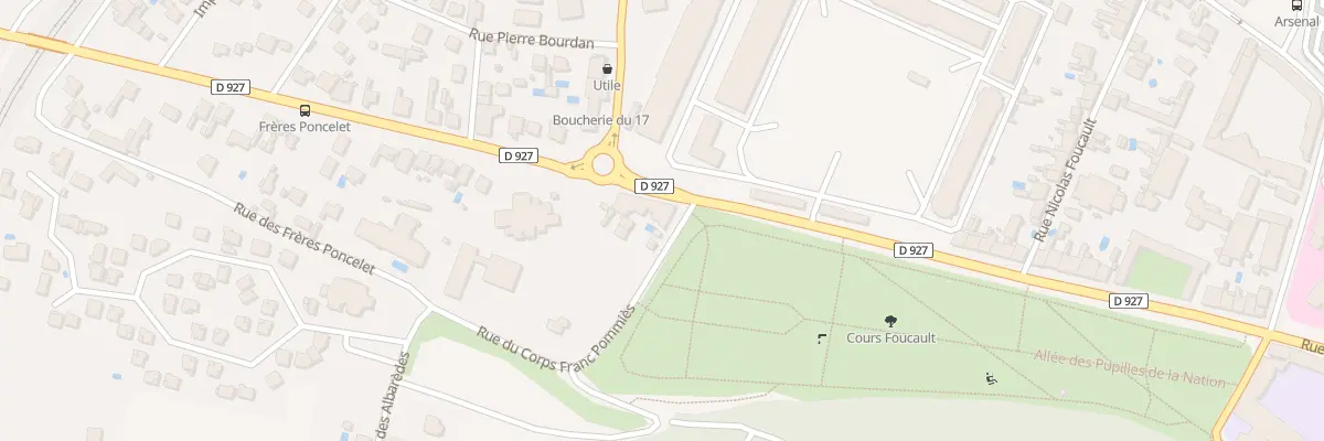Plan du 20 Rue du Corps Franc Pommies à Montauban