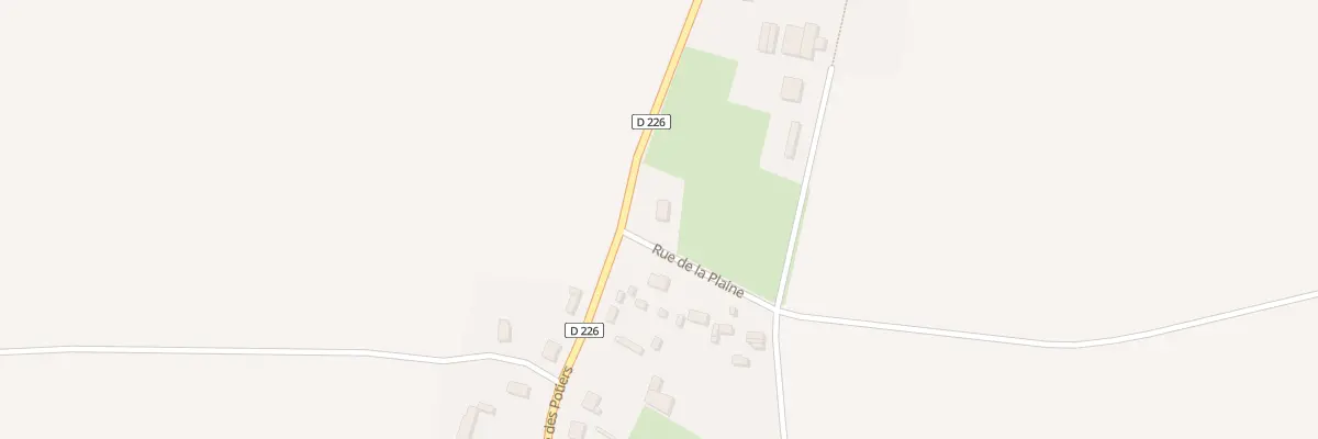 Plan du 1 Rue de la Plaine à Canehan