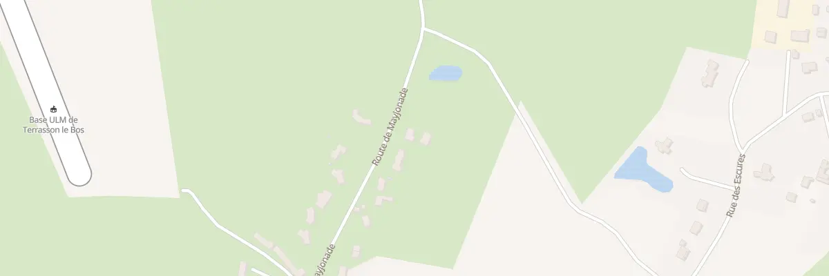 Plan du 686 Rte de Meyjonade à Terrasson-Lavilledieu