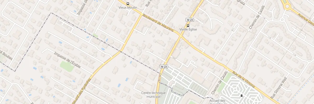 Plan du 56 Rue de la Vieille Église à Cugnaux