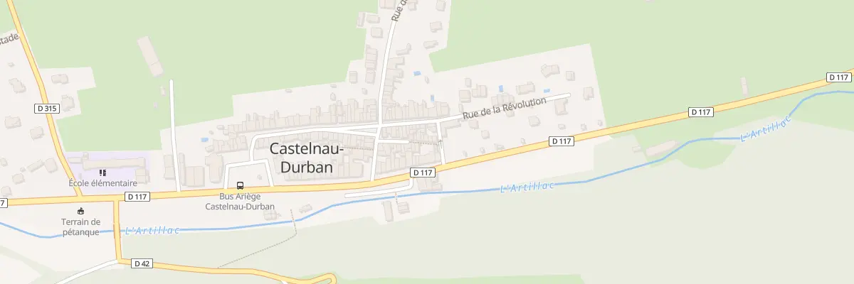 Plan du 5406 Rue de la Révolution à Castelnau-Durban
