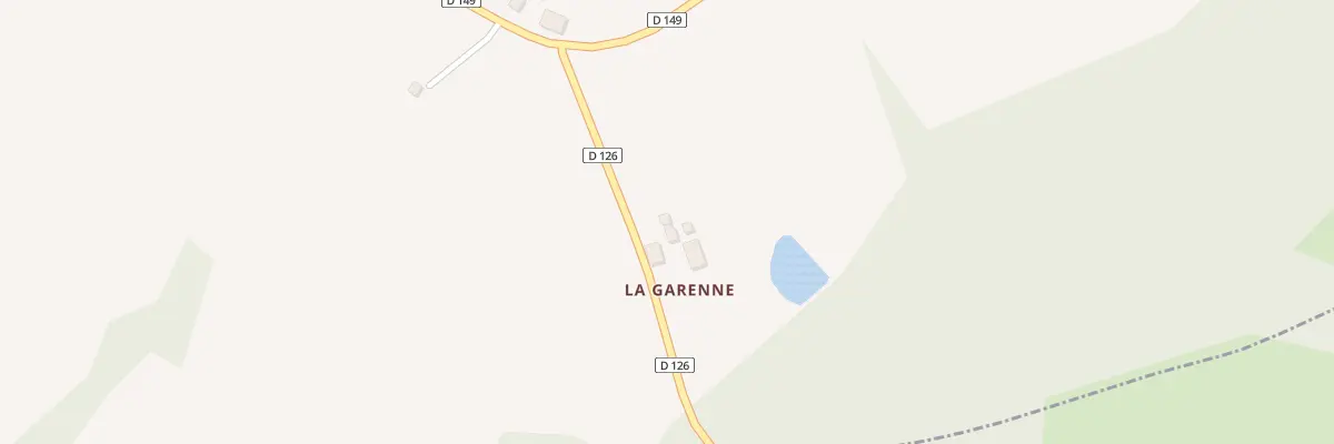 Plan du 5154A La Garenne à Saint-Julien-le-Vendômois
