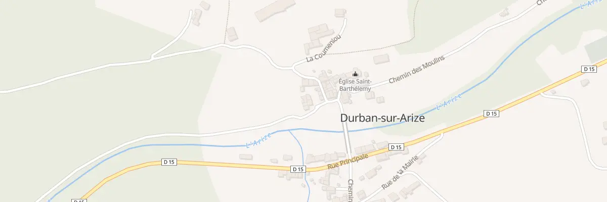 Plan du 34 Ponlat Hameau à Durban-sur-Arize