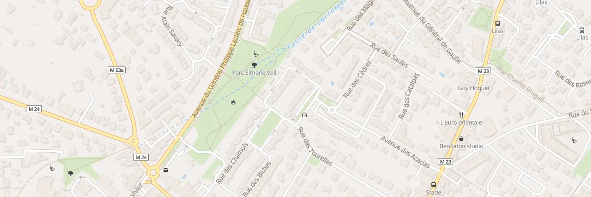 Plan du 22 Rue des Chevreuils à Cugnaux