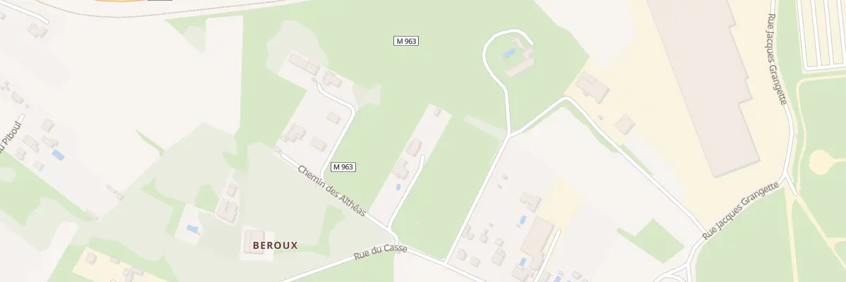 Plan du 124A Au Casse à Cornebarrieu