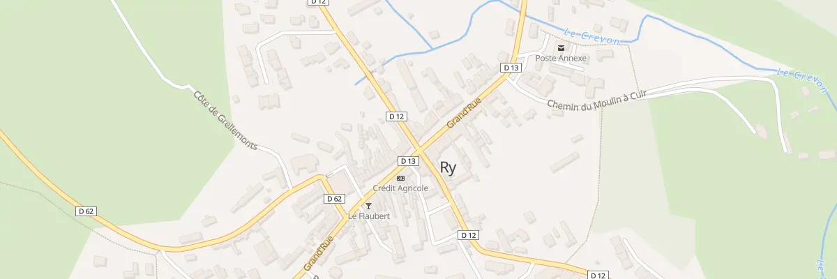 Plan du 2 Rte de Blainville à Ry