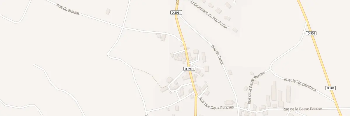 Plan du 5119 La Perche à Chabrignac