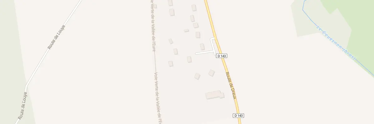 Plan du 9035 Rte de Dreux à Marcilly-sur-Eure