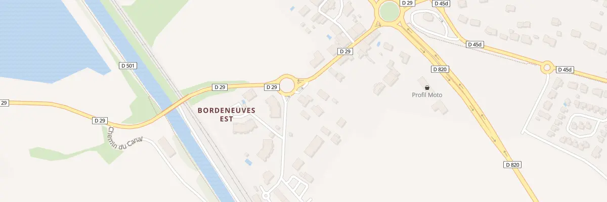 Plan du 3A Che de la Gare à Castelnau-d’Estrétefonds