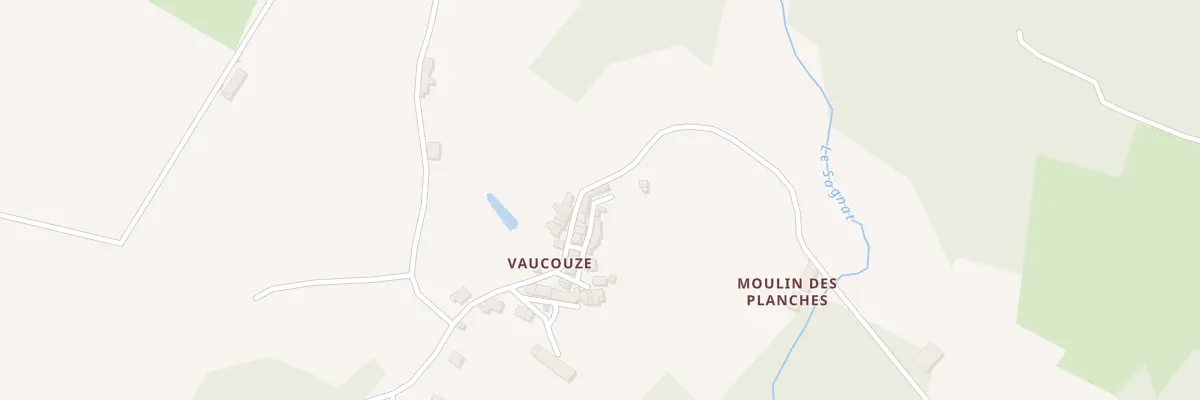 Plan du 5480 Vaucouze à Bessines-sur-Gartempe
