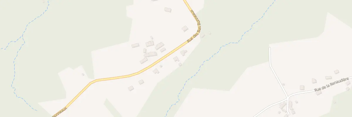Plan du 23 Rue des Bas-bonneaux à Mareuil-sur-Cher