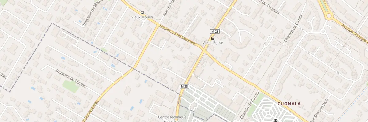 Plan du 50B Rue de la Vieille Église à Cugnaux