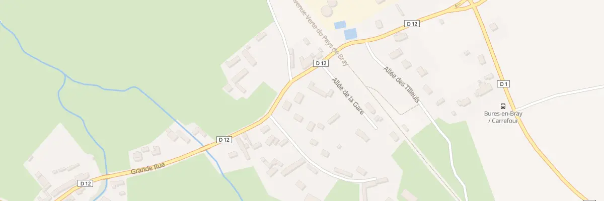 Plan du 49 Gr Grande Rue à Bures-en-Bray