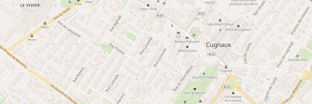 Plan du 8 Rue Concorde à Cugnaux