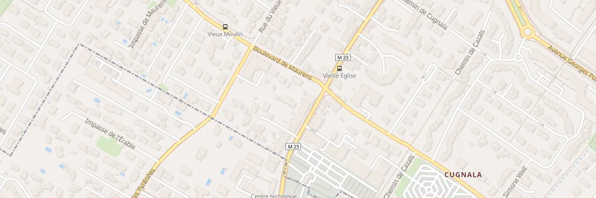 Plan du 46 Rue de la Vieille Église à Cugnaux