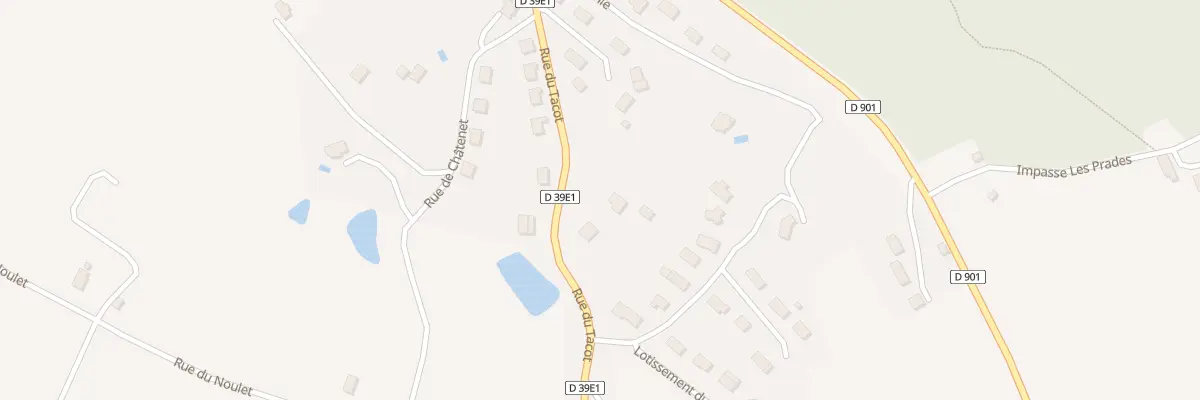 Plan du 5220 La Perche à Chabrignac