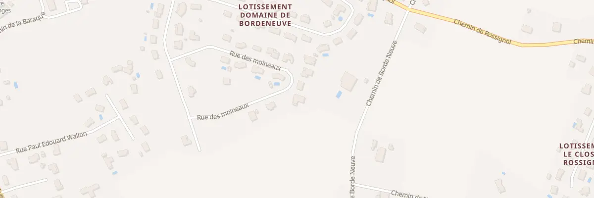 Plan du 77 Rue des Merles à Montauban