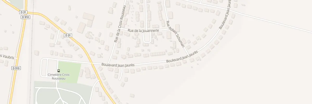 Plan du 101 Bd Jean-jaurès à Châteaudun