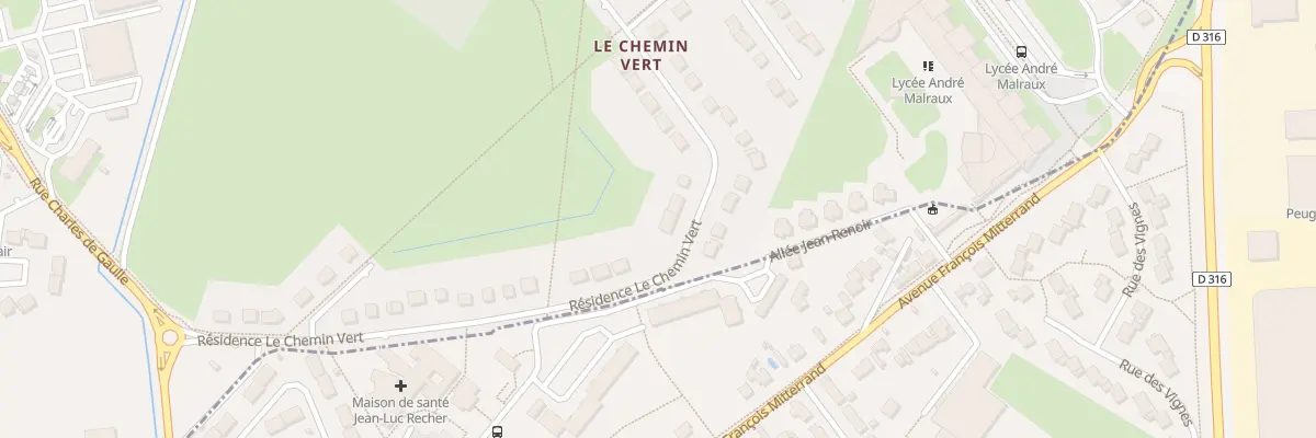 Plan du 80 Res le Chemin Vert au Val d’Hazey