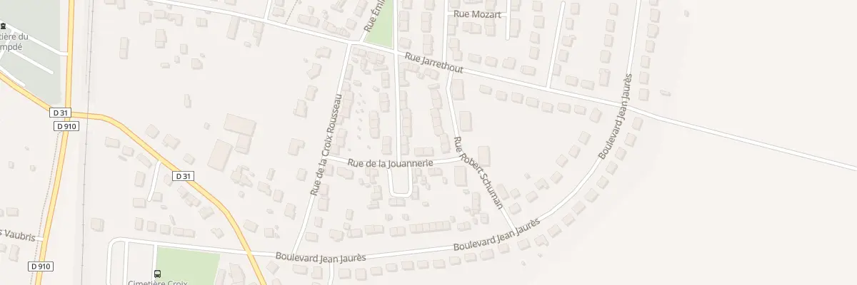 Plan du 8 Rue de la Jouannerie à Châteaudun