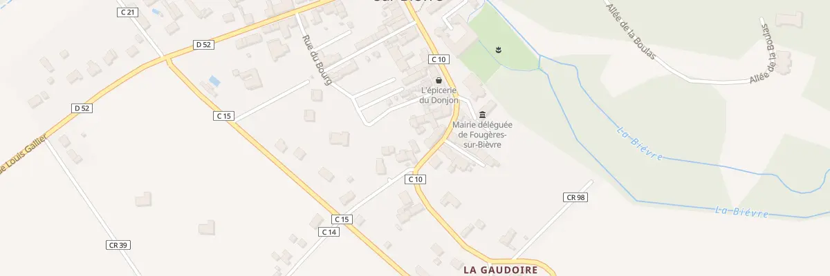 Plan du 43 Rue de l’Eglise Saint Eloi au Controis-en-Sologne