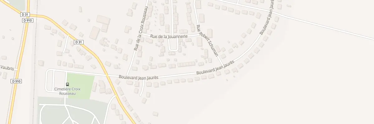 Plan du 99 Bd Jean-jaurès à Châteaudun