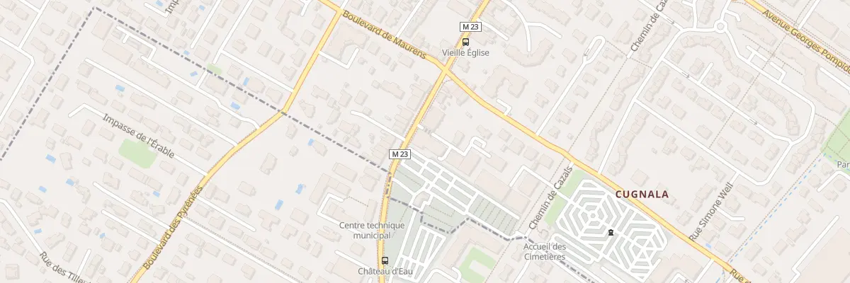Plan du 49 Rue de la Vieille Église à Cugnaux