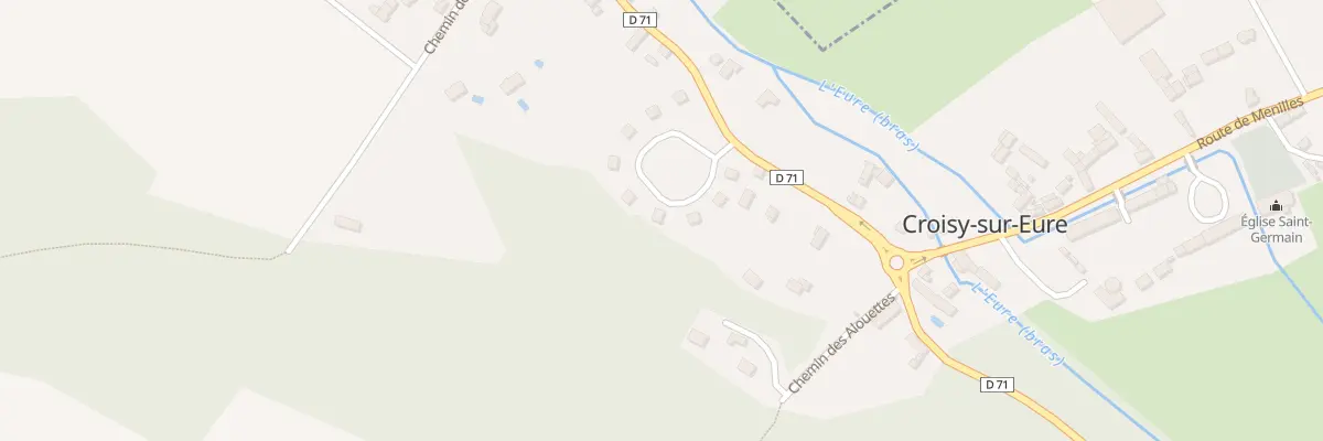 Plan du 19 Rpt du Messie à Croisy-sur-Eure