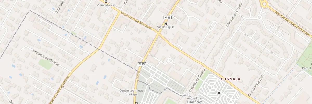 Plan du 47T Rue de la Vieille Église à Cugnaux