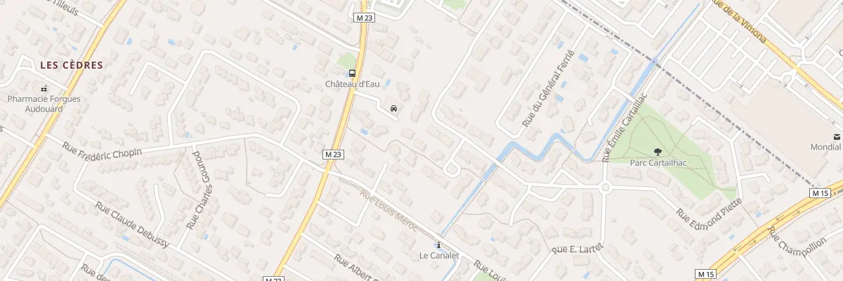 Plan du 21 Rue Henri Breuil à Villeneuve-Tolosane