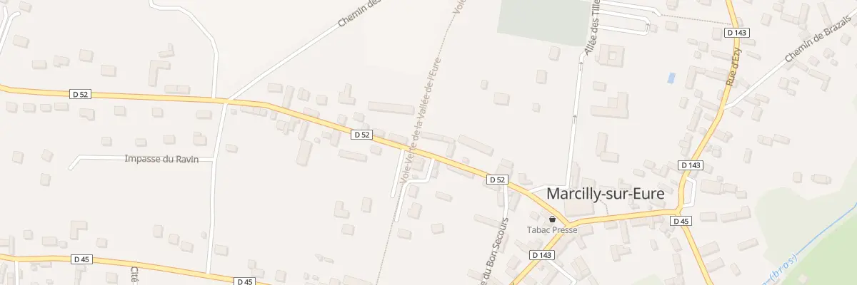 Plan du 12 Rte de Saint Andre à Marcilly-sur-Eure
