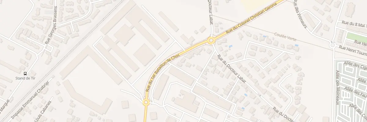 Plan du 7C Rue du Prem Bataillon de Choc à Montauban