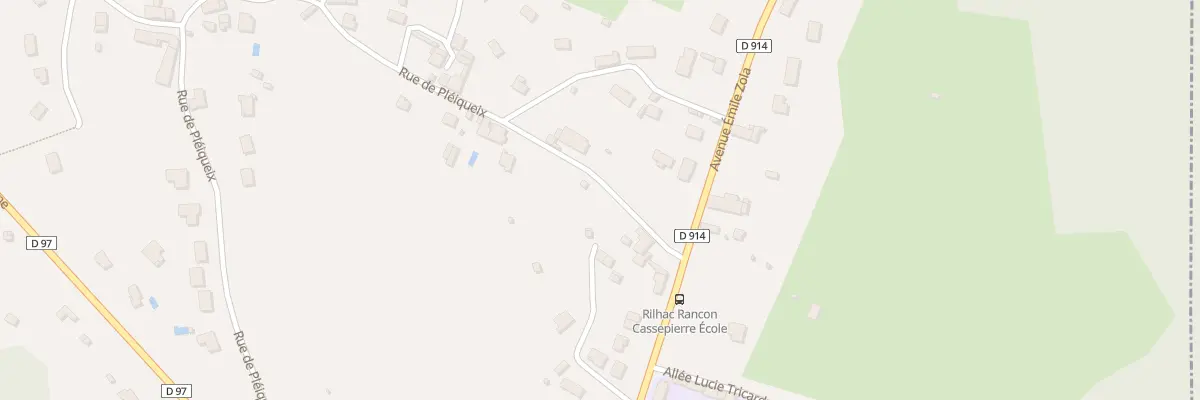 Plan du 7 Rue de Pléiqueix à Rilhac-Rancon