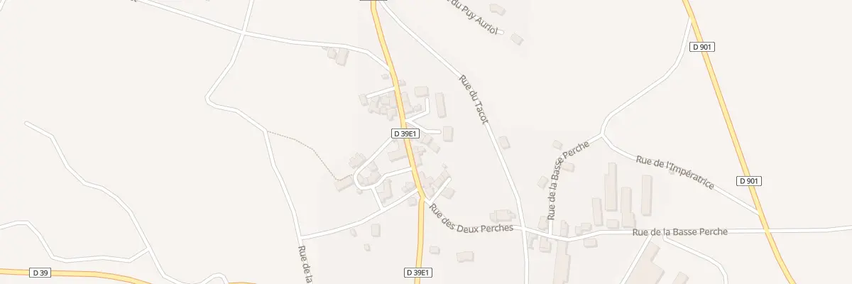 Plan du 5136 La Perche à Chabrignac