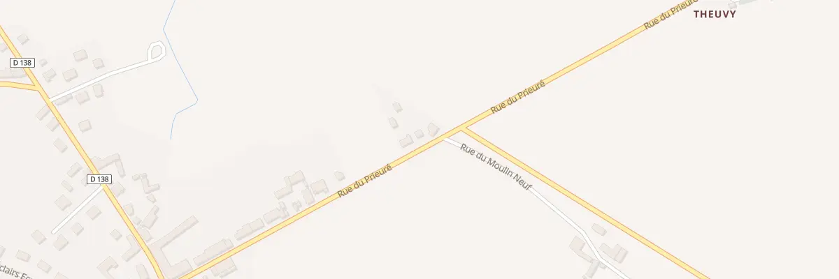 Plan du 37 Rue du Prieuré Ecublé à Tremblay-les-Villages