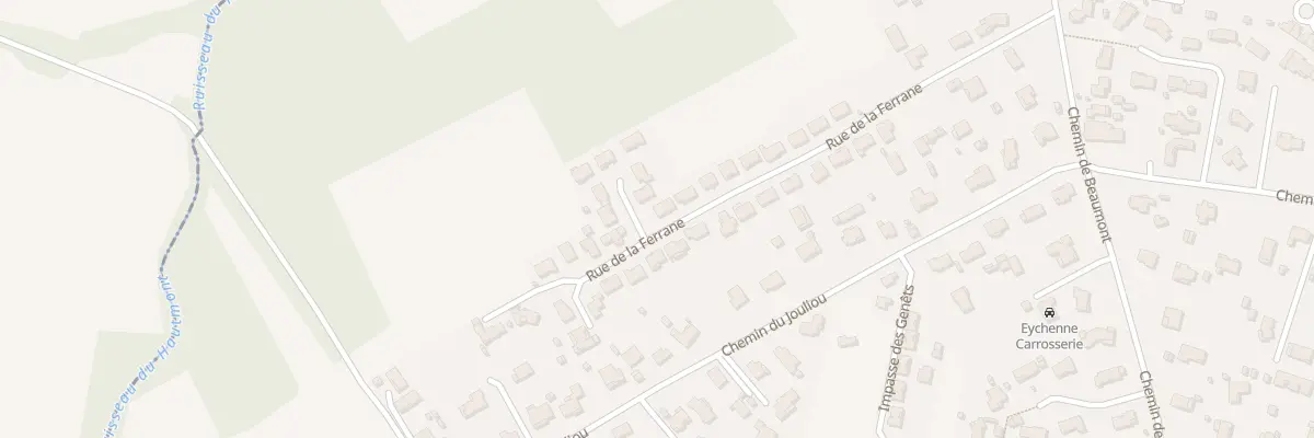 Plan du 24 Rue de la Ferrane à Eaunes