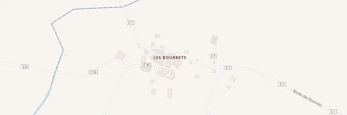 Plan du 2 Rue des Nobles aux Bordes-sur-Arize