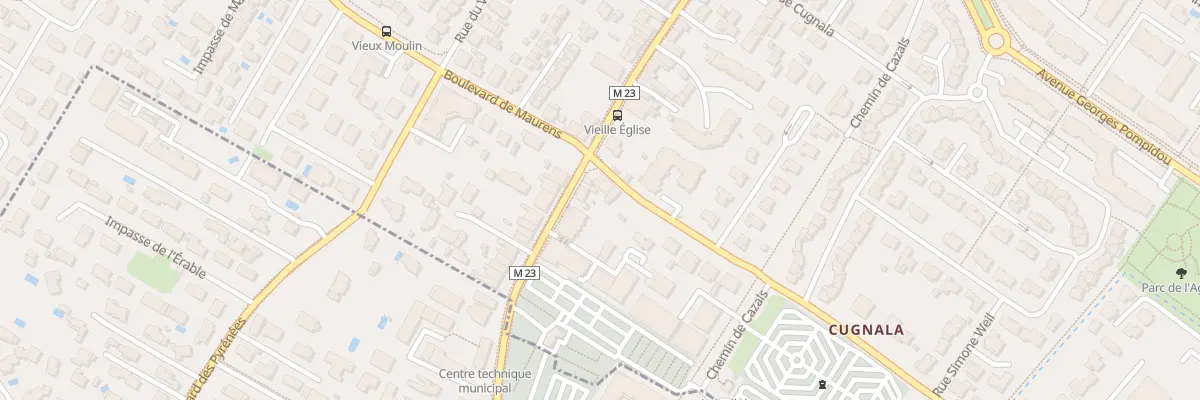Plan du 47B Rue de la Vieille Église à Cugnaux