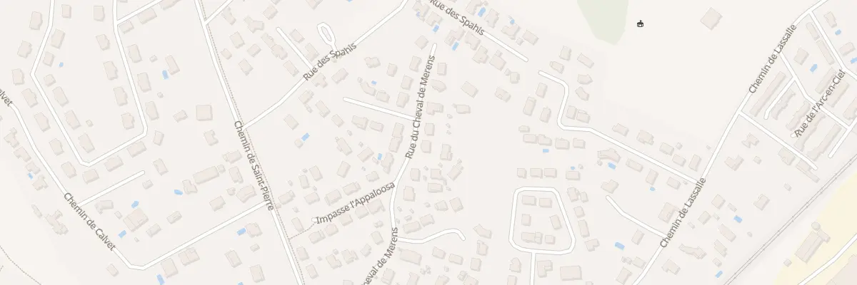 Plan du 38 Rue du Cheval de Mérens à Montauban