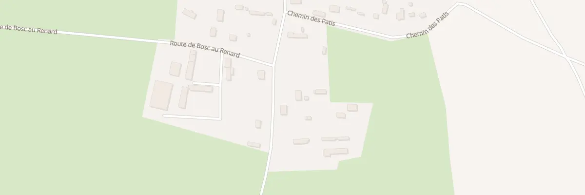 Plan du 40 Rte du Mesnil à Montérolier