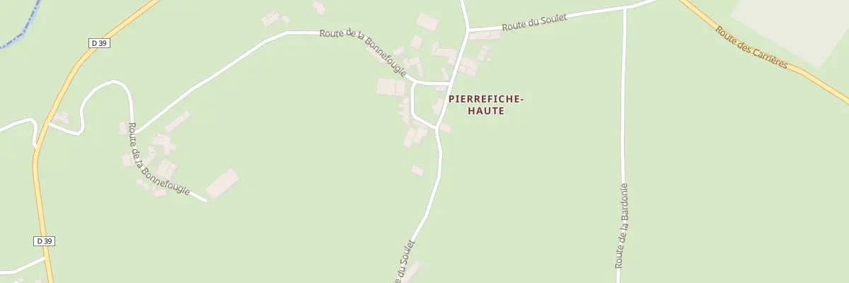 Plan du 378 Rte Du Soulet à Saint-Bonnet-la-Rivière