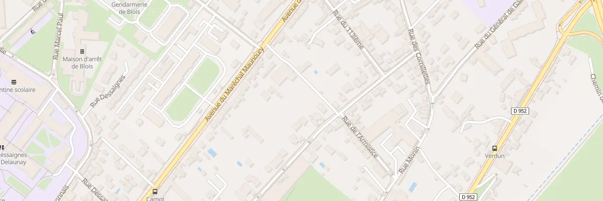 Plan du 36 Rue de Vauquois à Blois