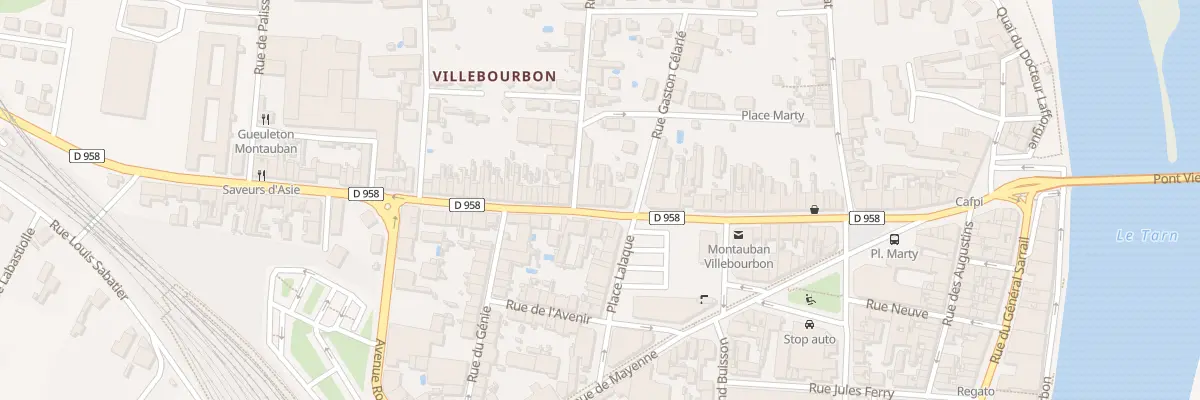 Plan du 87 Av Aristide Briand à Montauban