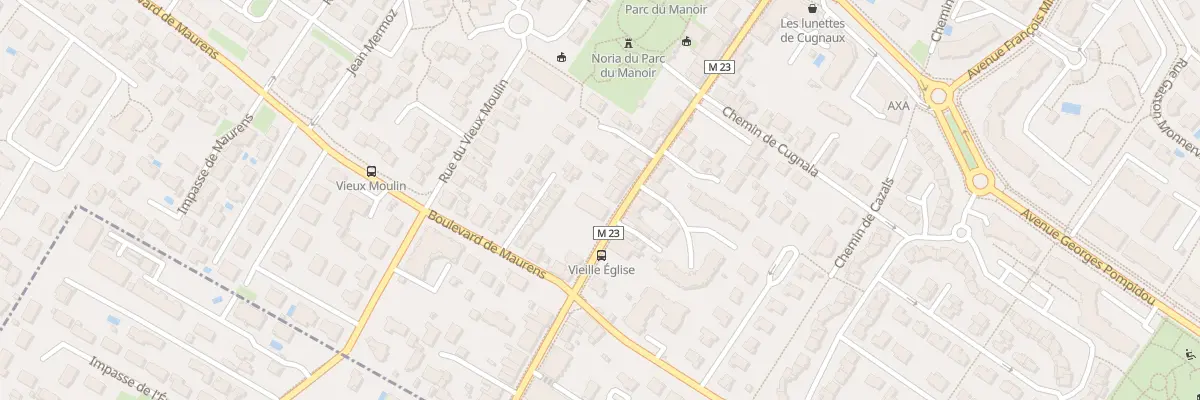 Plan du 38 Rue de la Vieille Église à Cugnaux