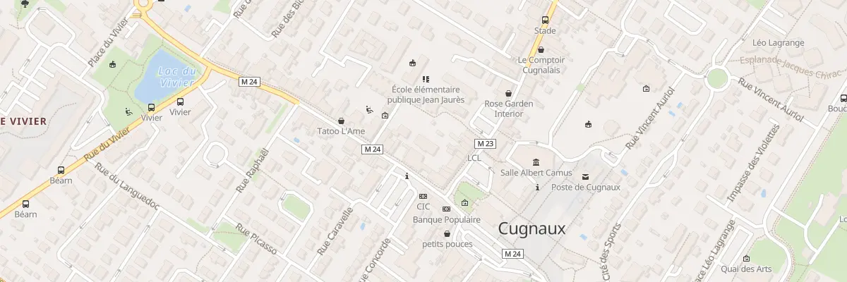 Plan du 6 Pl de l’Église à Cugnaux