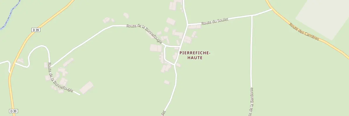 Plan du 330 Rte Du Soulet à Saint-Bonnet-la-Rivière