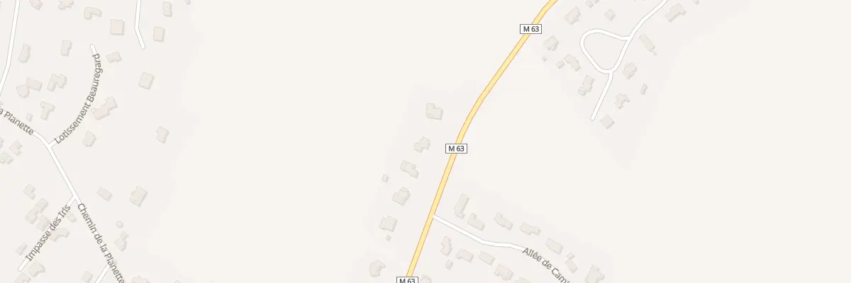 Plan du 502 Che du Bac à Aussonne